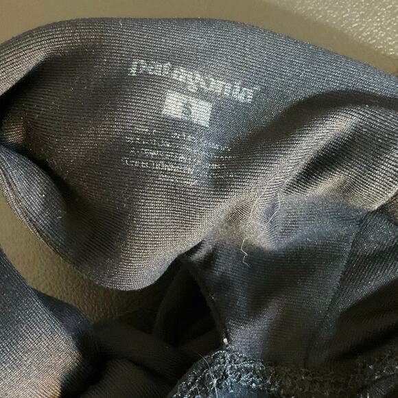 Patagonia Rhythm Black Tie Back Performance Wear Halter Dress Size S - Picture 6 of 10